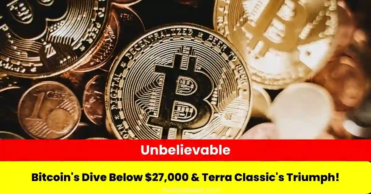 Bitcoin, Terra Classic, Cryptocurrency, Bitcoin Price, Terra Classic Gainer