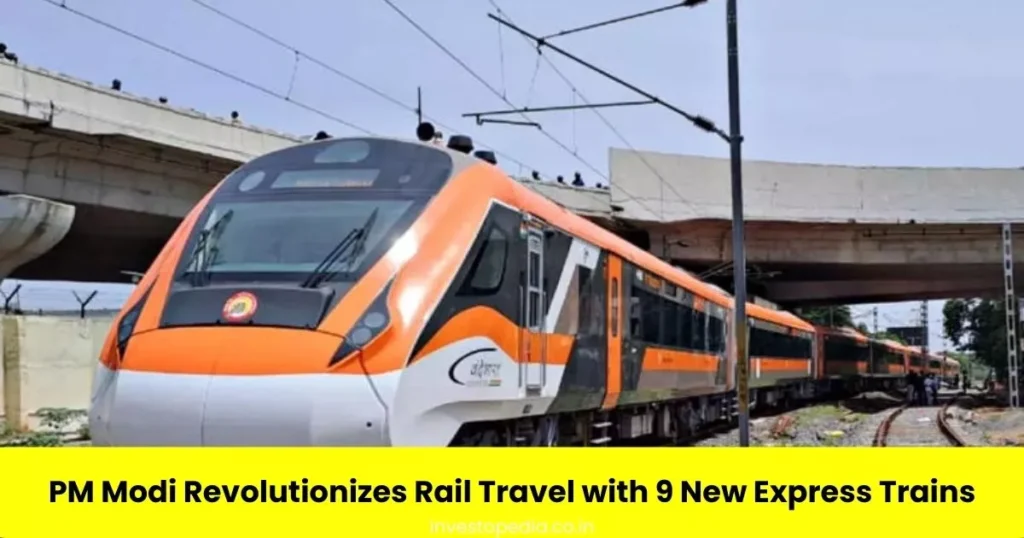 pm modi flags off 9 new vande bharat express trains