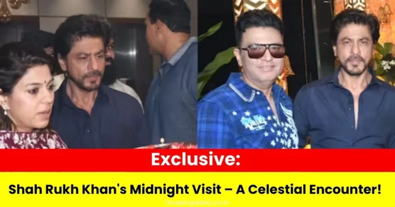 Shah Rukh Khan, T-Series Office, Lord Ganpati