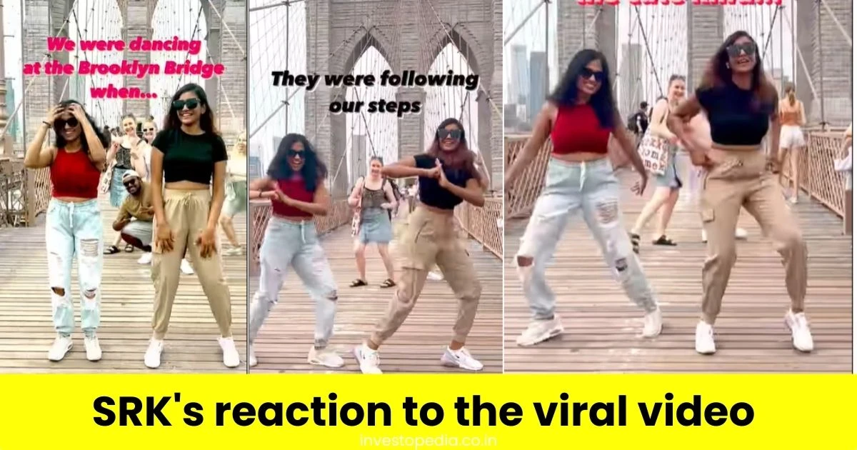 SRK Reacts to Jaw-Dropping Brooklyn Bridge Dance - Viral Video!