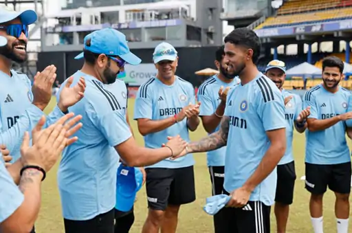 Cricket Showdown: India vs. Bangladesh 2023 - Virat Kohli's 800 Runs and More! 7 tilak debut 1694769975