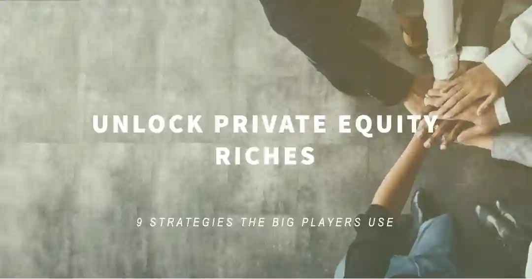 9 types of Private Equity Strategies