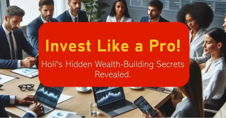 Holi is Special for Investors