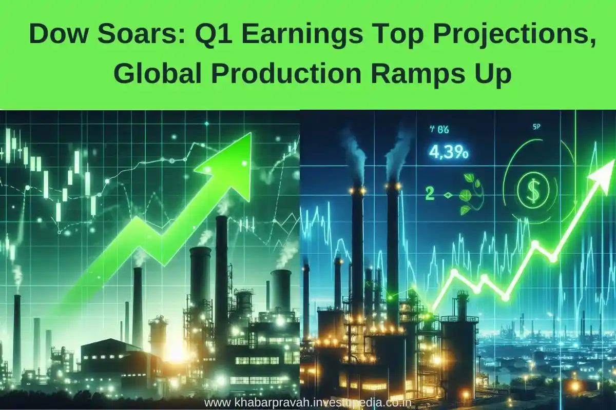#DowJonesIndustrialAverage #Q1Earnings #ProductionGrowth #GlobalExpansion #StockMarket