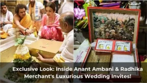 Exclusive Anant Ambani & Radhika Merchant's Opulent Wedding Invitations!