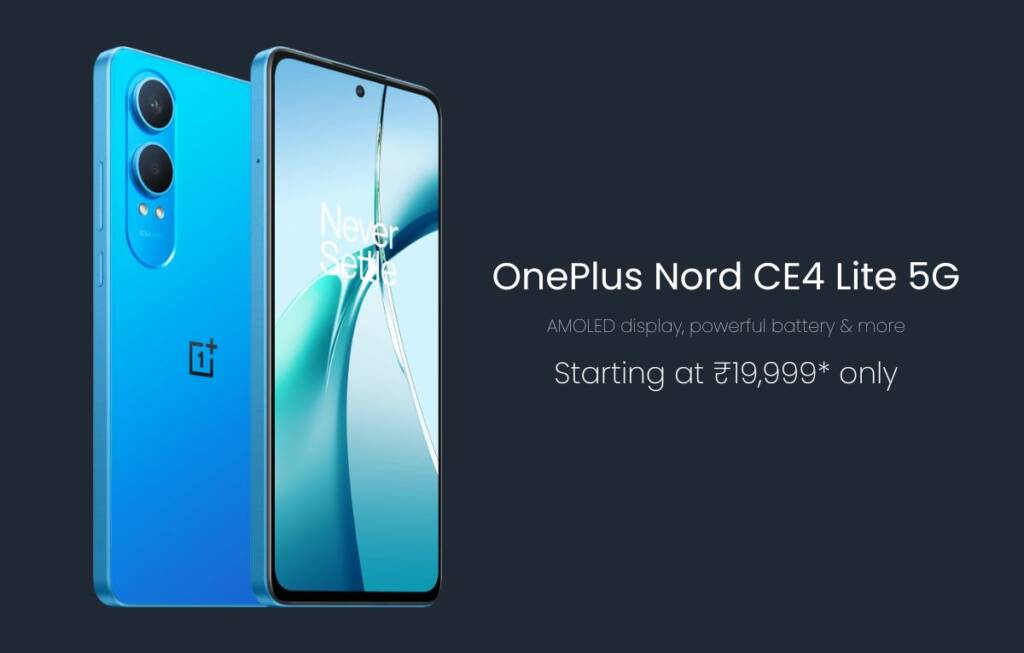 OnePlus Nord CE4 Lite 5G Launched in India: Budget Phone with AMOLED Display and Powerful Battery 1 OnePlus Nord CE4 Lite 5G Launched in India: Budget Phone with AMOLED Display and Powerful Battery