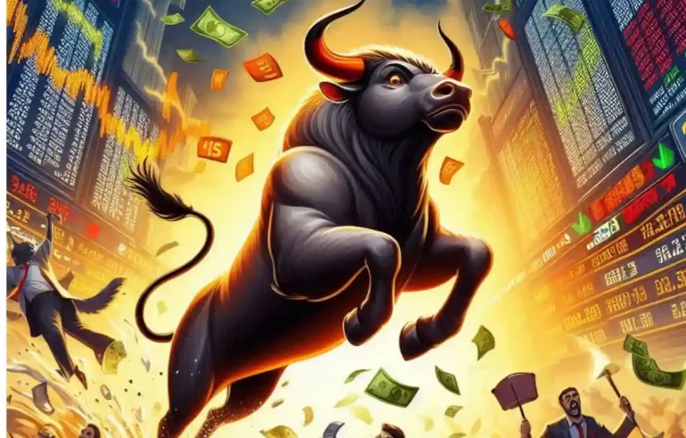 stock market news sensex hits record high