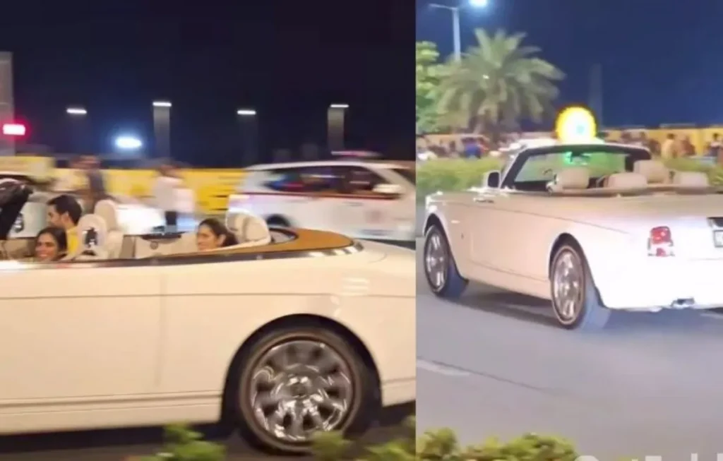 Akash Ambani Rolls Royce Video