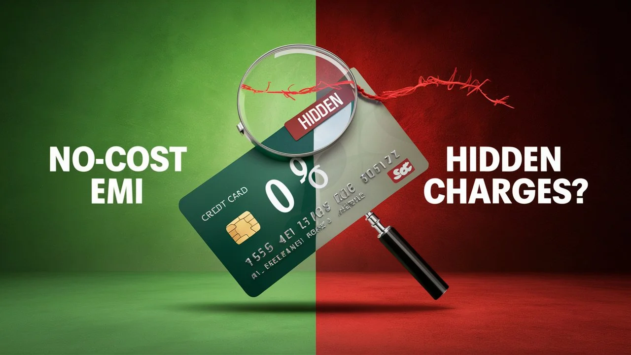no-cost emi on credit card hidden charges