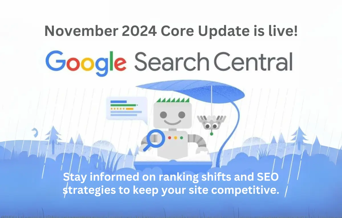 Google November 2024 Core Update Rolling Out Now