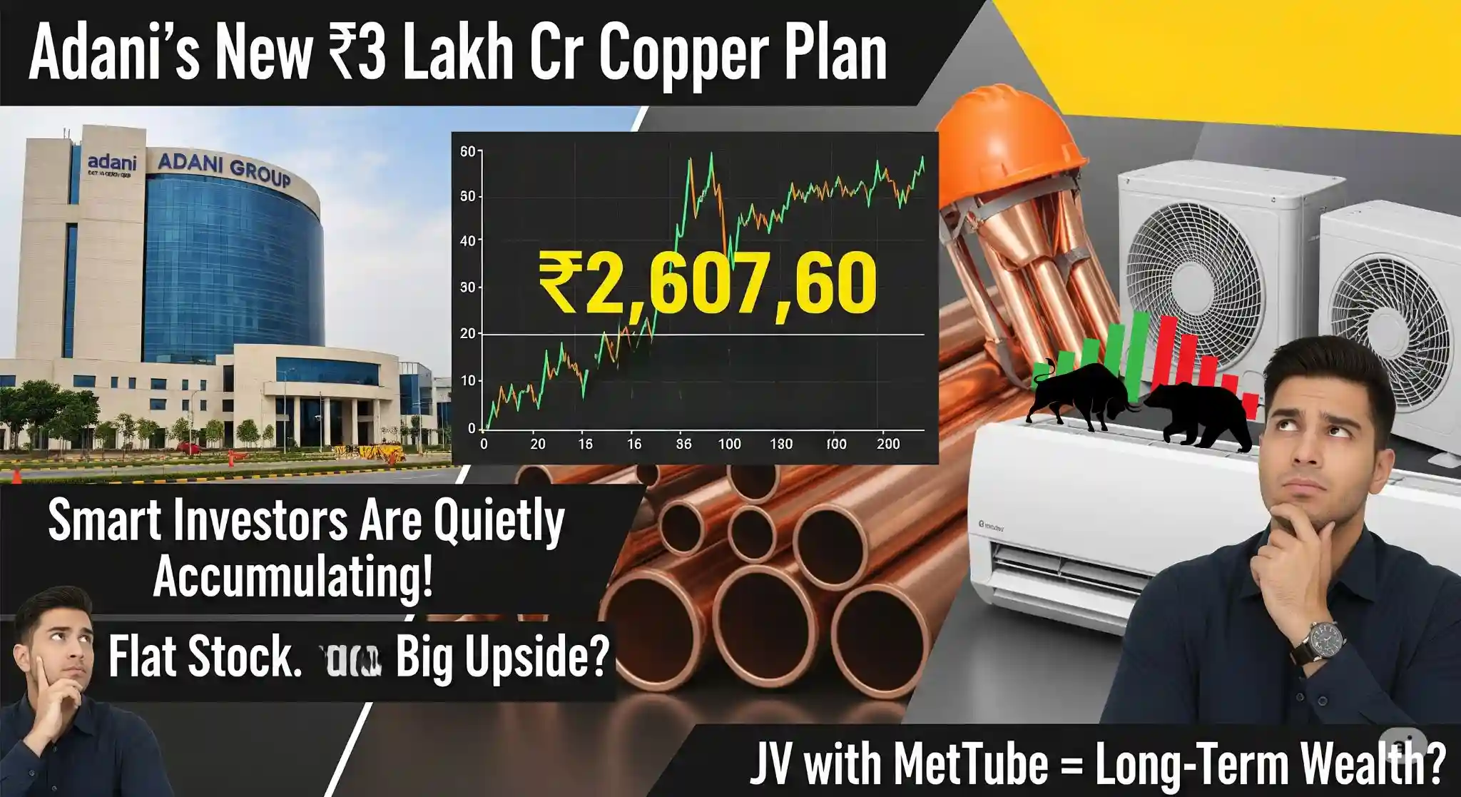 Adani Enterprises Share Price in Focus: Is the Met Tube Deal the Next Wealth Trigger?