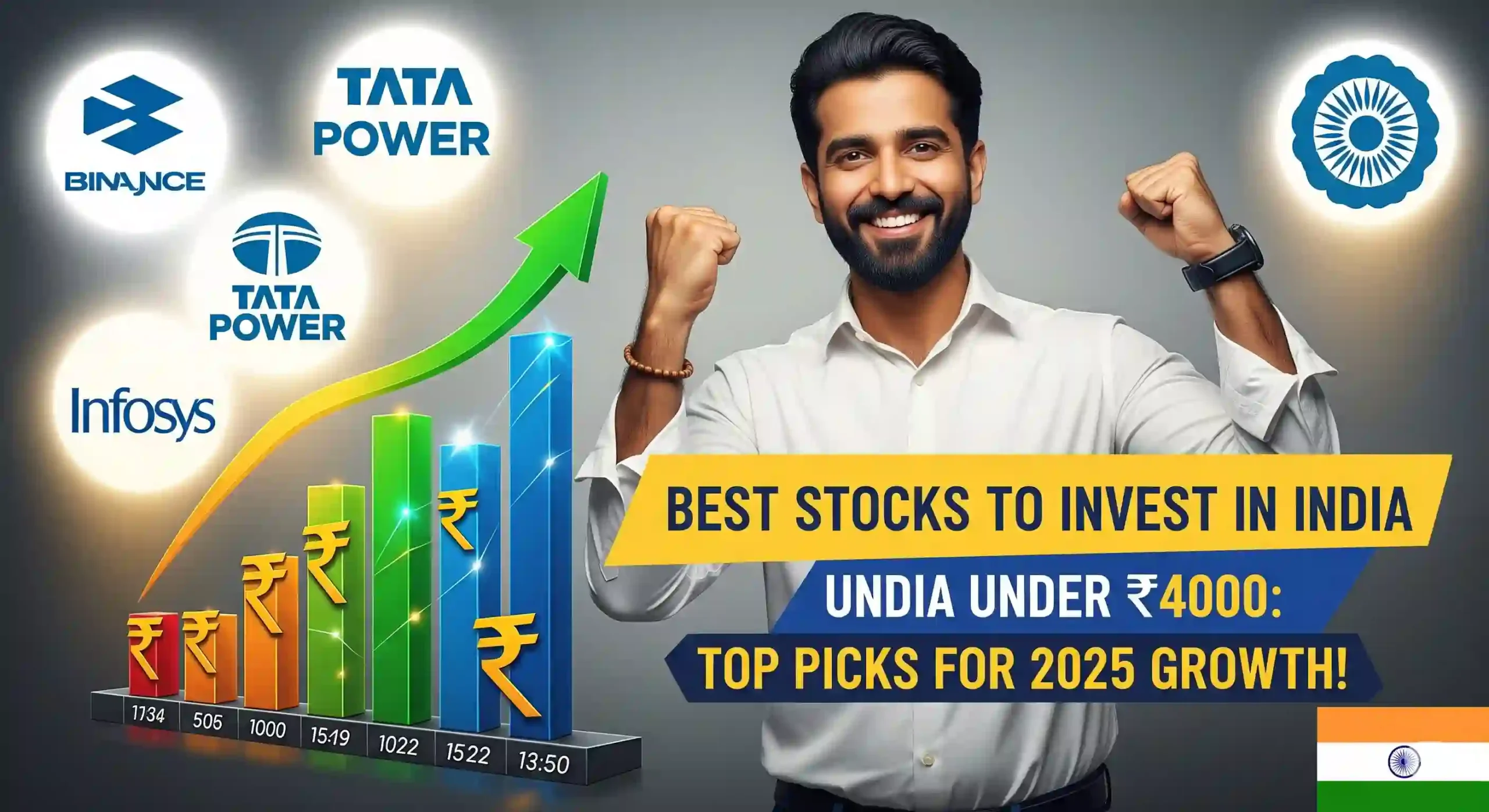 Best Stocks to Invest in India under ₹4000, Top Picks for 2025 Growth