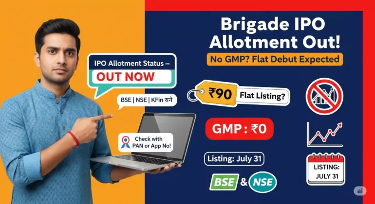 Brigade Hotel Ventures IPO Allotment Status Today – BSE, NSE, KFin Check, Refund Date, GMP, Listing