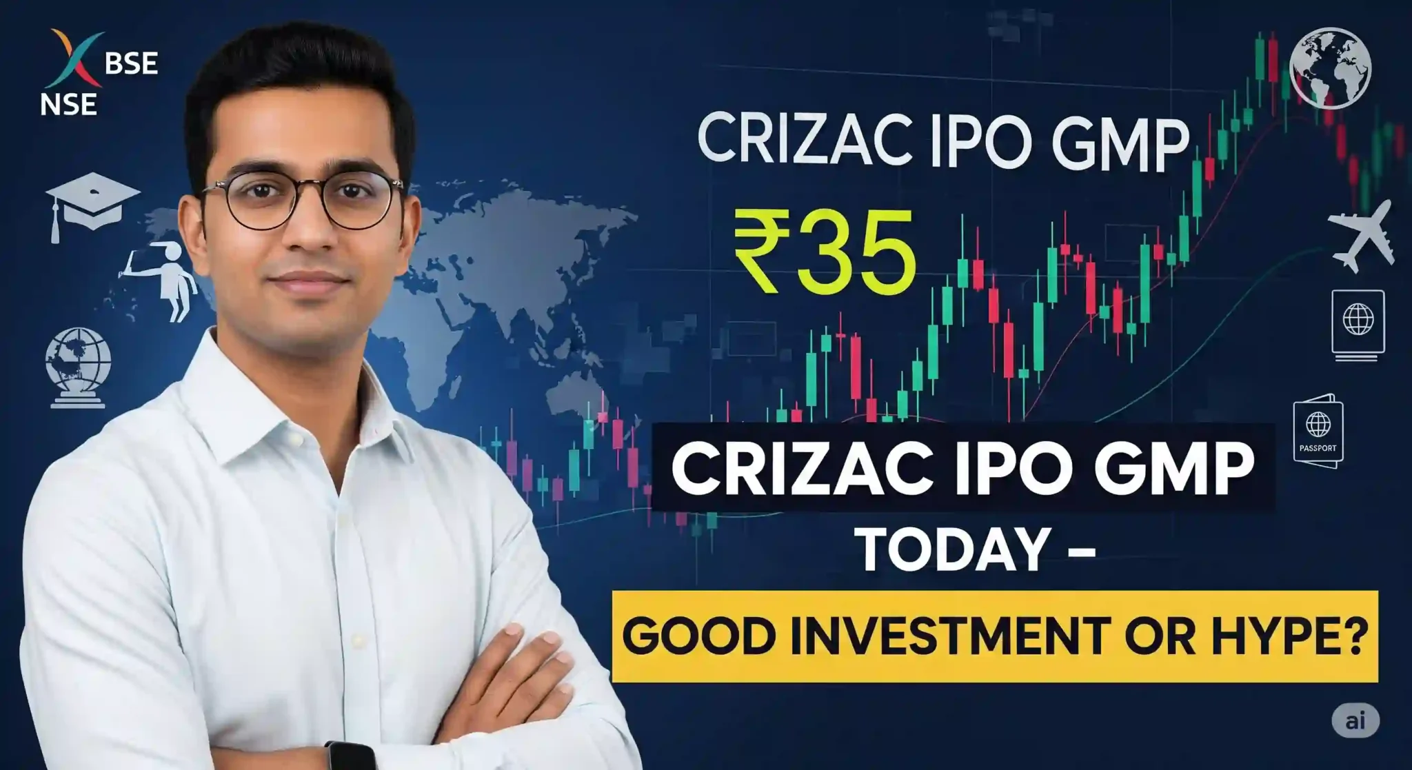 Crizac IPO GMP Today,Crizac IPO GMP Today, Crizac Grey Market Premium Live, Crizac IPO Listing Gains, Crizac IPO Latest Updates , Crizac IPO Kostak Rate, Crizac IPO Subject to Sauda, Upcoming IPO GMP , Crizac IPO Review 2025,