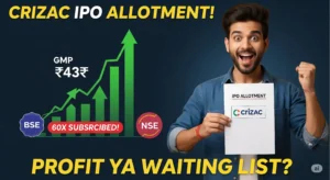 Crizac IPO allotment status