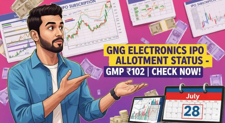 GNG Electronics IPO Allotment Status Today: GMP ₹102, Check Allotment via Bigshare, BSE, NSE – Full Guide