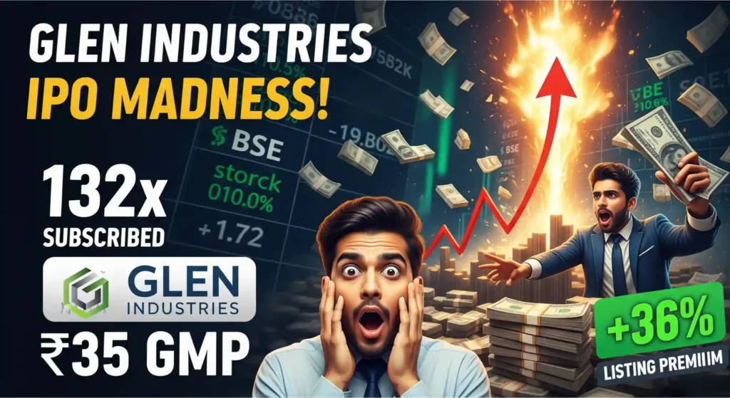 Glen Industries IPO Subscription Hits 132.44x on Final Day; Retail & HNIs Drive Demand 1 Glen Industries IPO Subscription,
