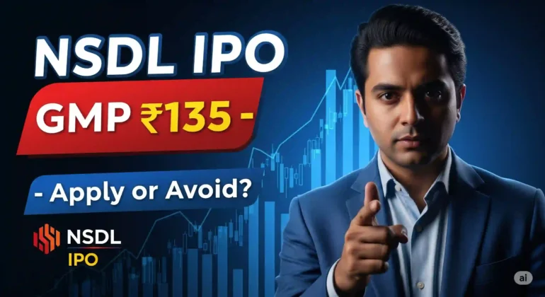 NSDL IPO GMP Today Listing Gain & Key Details