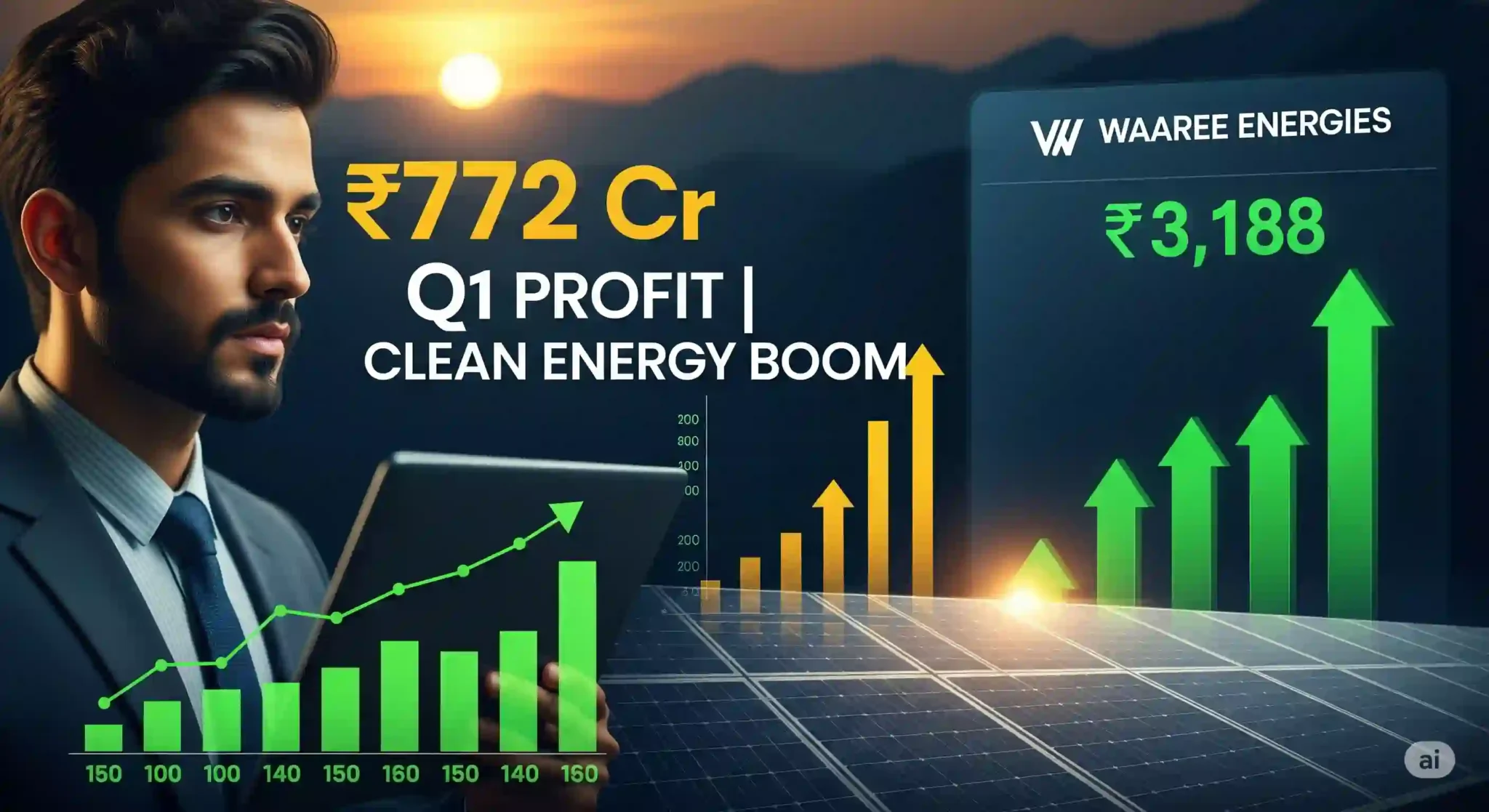 Q1 FY26 Profit Surge Lifts Waaree Energies Share Price – Should You Buy Now