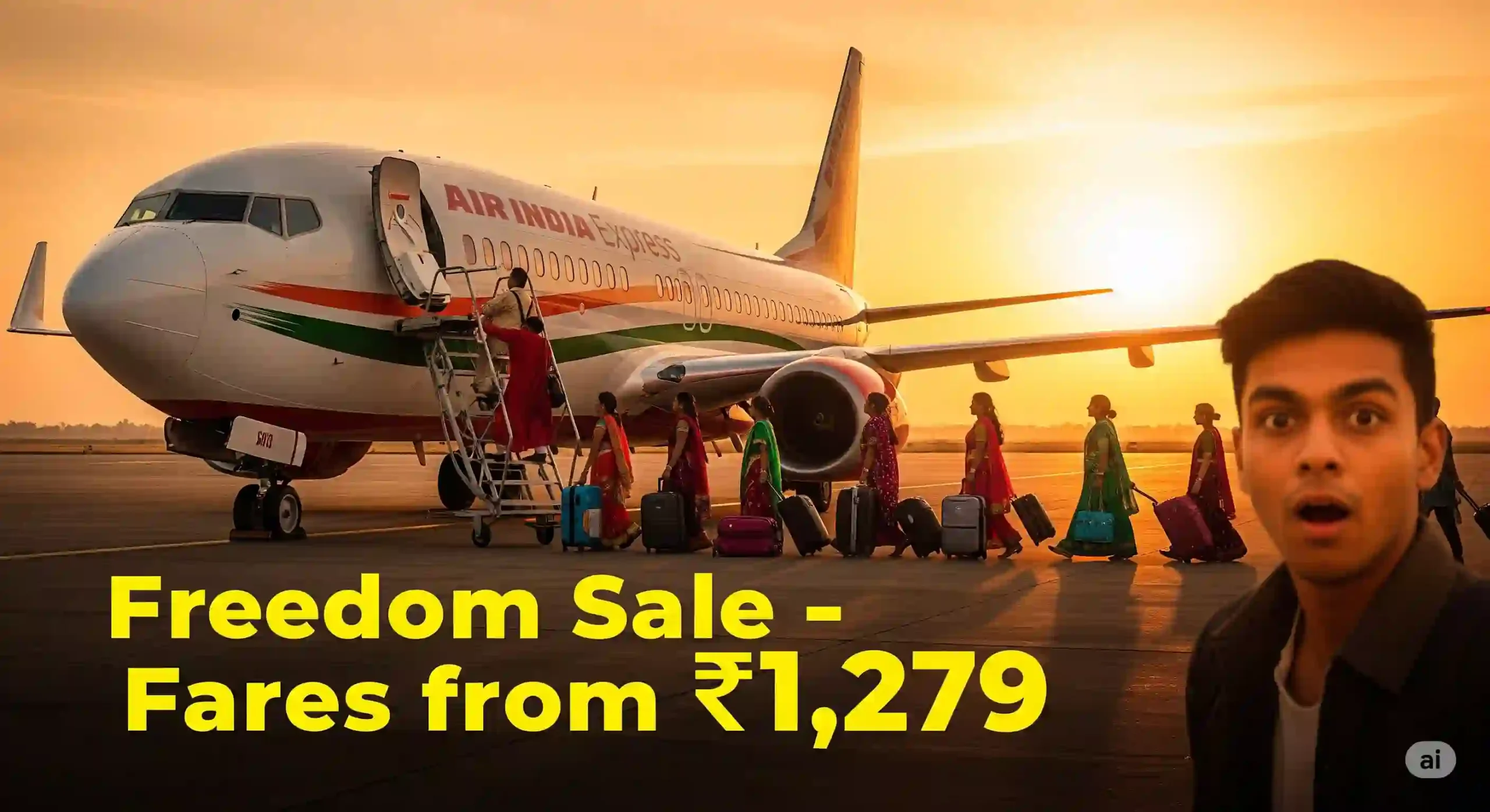 Air India Express Freedom Sale Takes Off