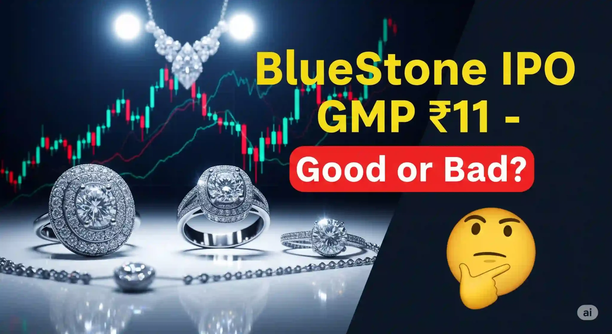 BlueStone Jewellery IPO GMP Falls – What It Means for Listing Gains & Your Bid