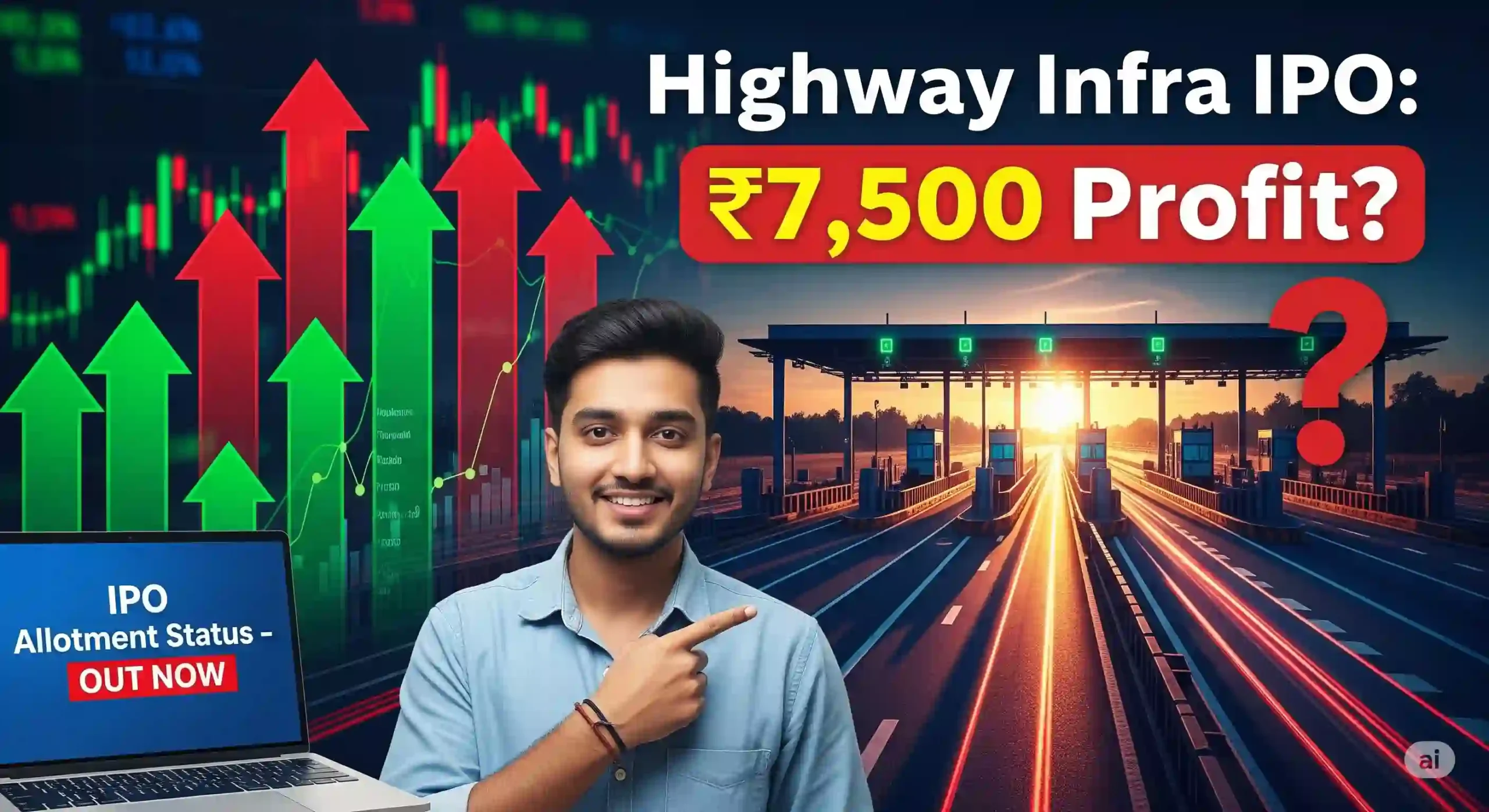 Highway Infrastructure IPO allotment status, IPO GMP today, Highway Infrastructure IPO listing date, IPO allotment check PAN, Highway Infra share listing gains,