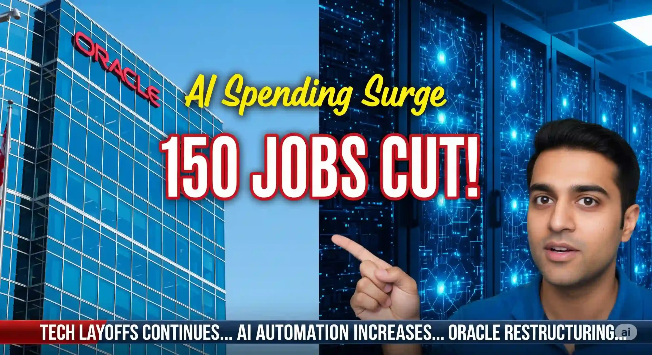 Tech Jobs at Risk: Oracle Cuts 150 Cloud Roles as AI Costs Soar – What’s Next?