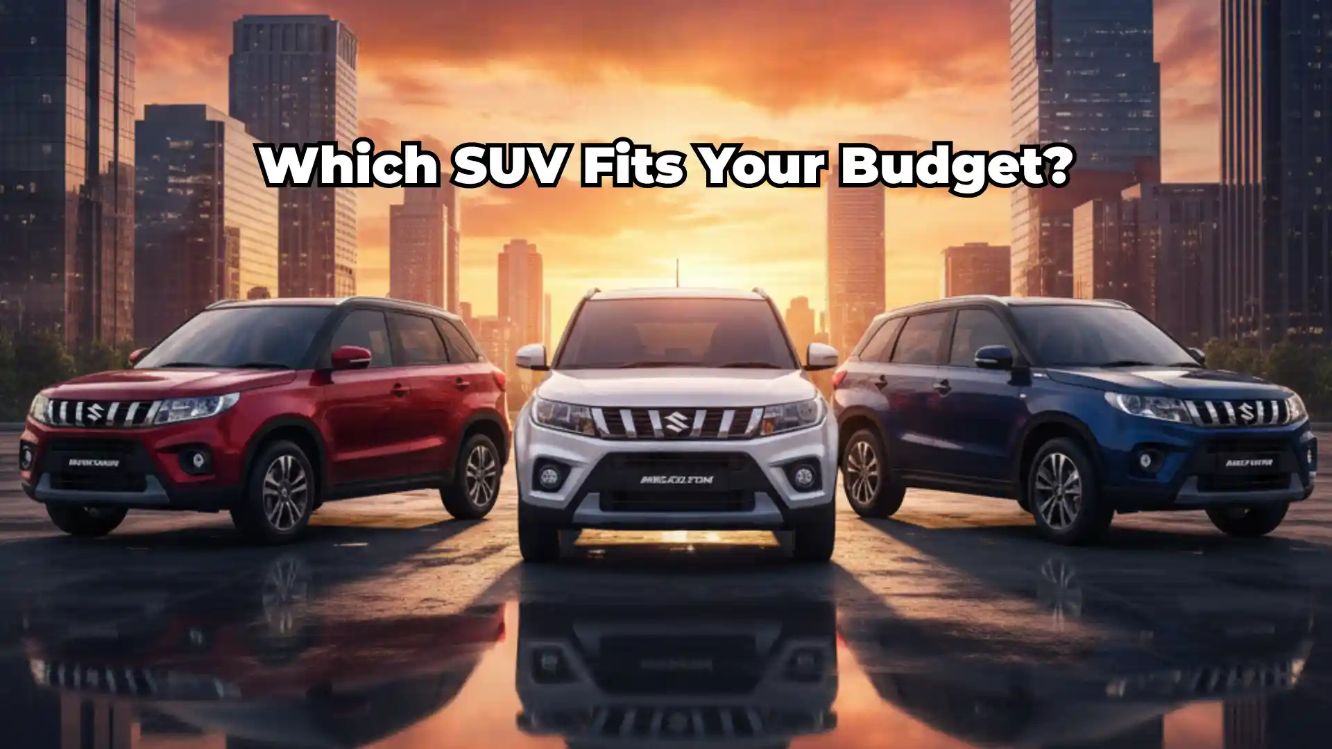 Which SUV Fits Your Budget?