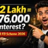 PNB FD Scheme 2026 interest on ₹2 lakh fixed deposit