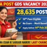 India Post GDS Vacancy 2026 feature image showing Gramin Dak Sevak candidate – 28635 posts apply online