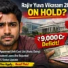 rajiv yuva vikasam scheme status unit cost list 2026