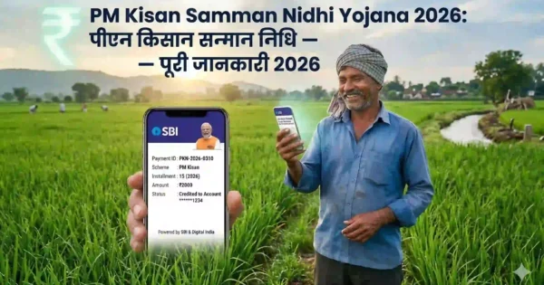PM Kisan Samman Nidhi Yojana 2026 किसानों को ₹6000 आर्थिक सहायता योजना