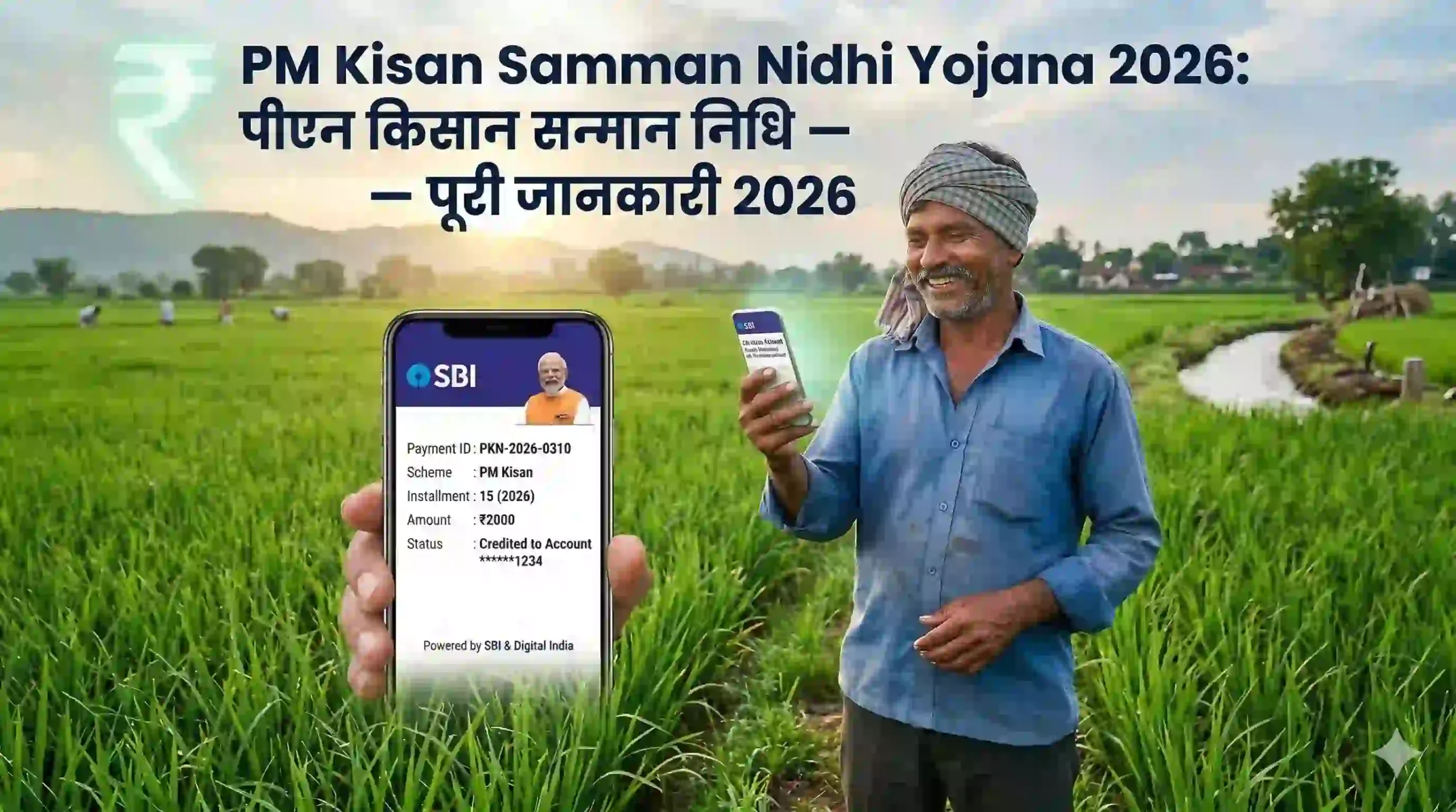 PM Kisan Samman Nidhi Yojana 2026 किसानों को ₹6000 आर्थिक सहायता योजना