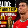 Cristiano Ronaldo Confirms Last World Cup